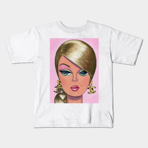 CC Pink Kids T-Shirt by joeann3